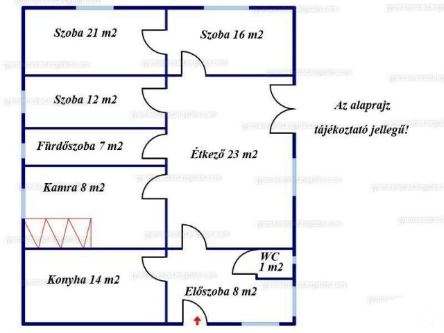 Eladó családi ház, Gyomaendrődön, Nagy Sándor utcában 12 M Ft