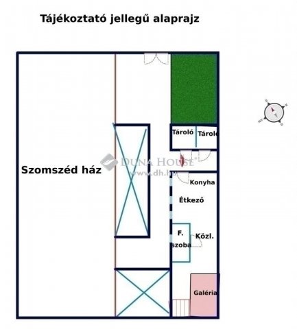 Eladó téglalakás, Budapesten, XX. kerületben 34.9 M Ft, 1 szobás