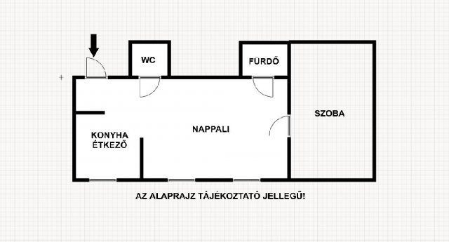 Eladó téglalakás, Budapesten, X. kerületben 44.9 M Ft, 2 szobás