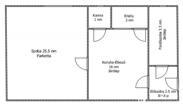 Eladó téglalakás, Salgótarjánban 11.9 M Ft, 1 szobás