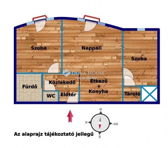 Eladó téglalakás, Nagykanizsán 45.05 M Ft, 3 szobás