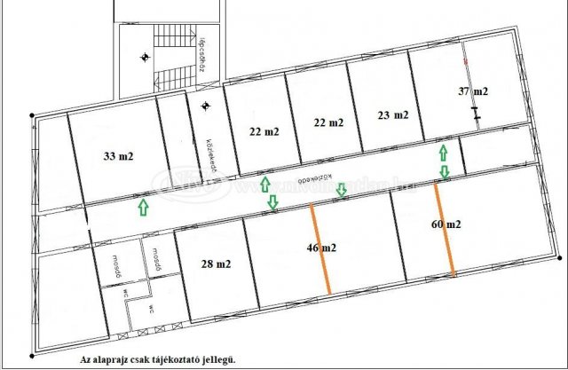 Eladó iroda, Veszprémben 13.5 M Ft, 1 szobás