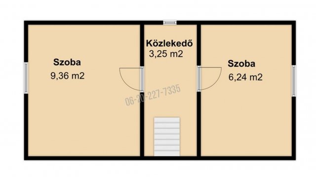 Eladó nyaraló, Ráckevén 22.5 M Ft, 2 szobás