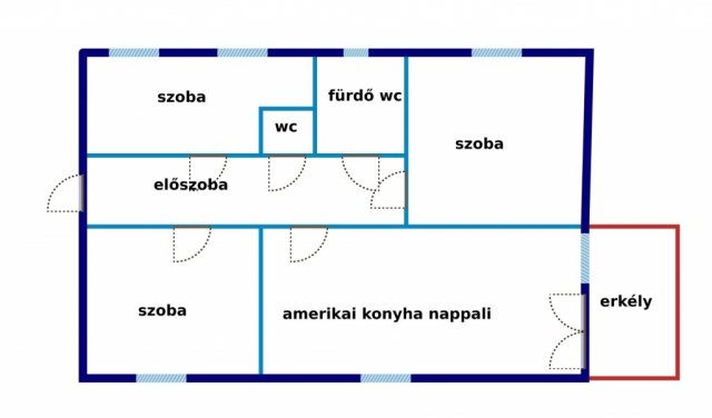 Eladó téglalakás, Pécsett 99.99 M Ft, 4 szobás