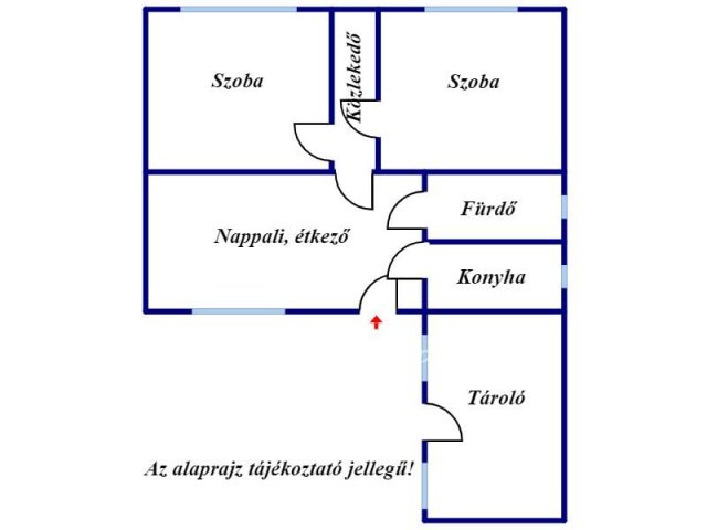 Eladó családi ház, Makón 20.9 M Ft, 3 szobás