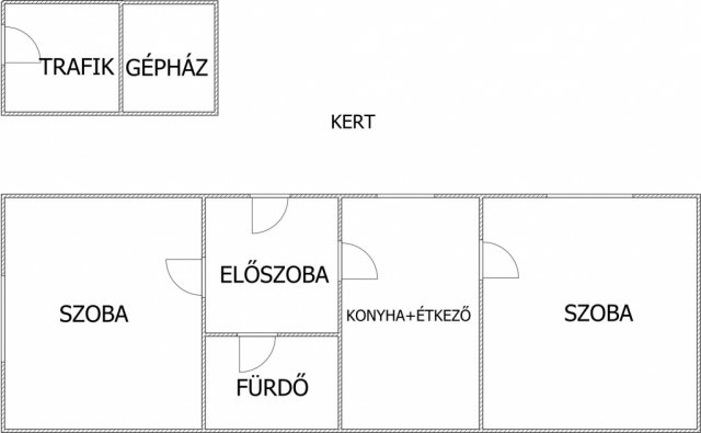 Eladó ikerház, Budapesten, XXII. kerületben 49 M Ft, 2 szobás
