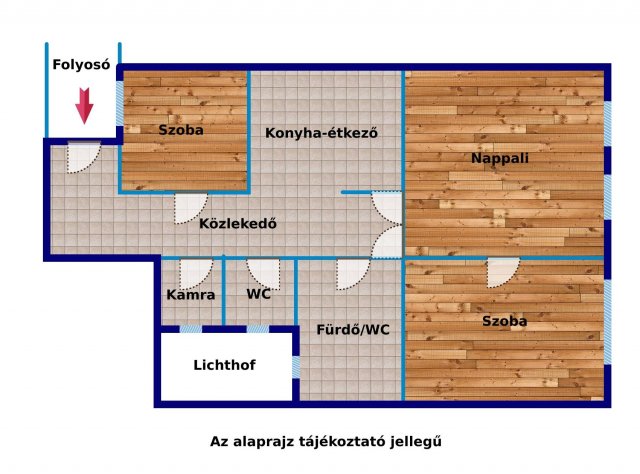 Eladó téglalakás, Budapesten, VIII. kerületben 108.9 M Ft