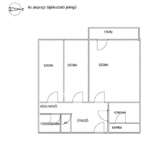 Eladó panellakás, Budapesten, XXI. kerületben 55 M Ft, 1+2 szobás