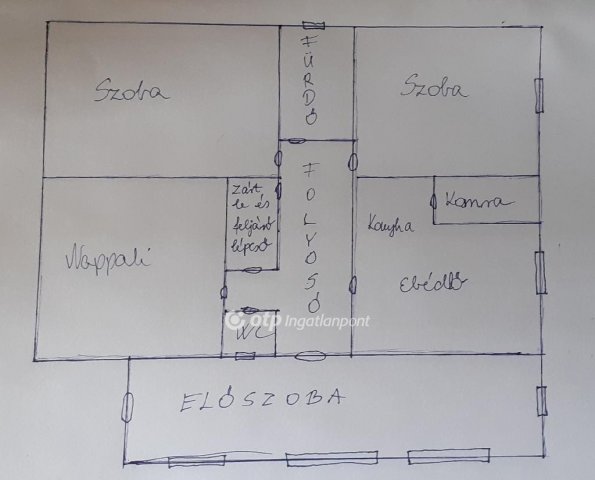 Eladó családi ház, Szederkényen 82 M Ft, 5 szobás