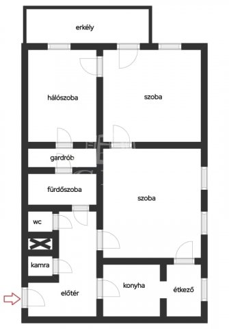 Eladó téglalakás, Budapesten, I. kerületben, Attila úton