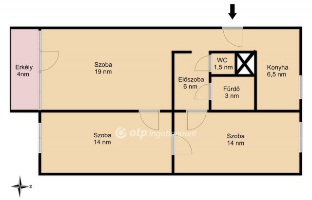 Eladó téglalakás, Budapesten, VIII. kerületben, Práter utcában