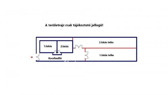 Eladó ikerház, Albertirsán 44.9 M Ft, 3 szobás