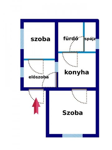 Eladó családi ház, Gyömrőn 37.5 M Ft, 2 szobás