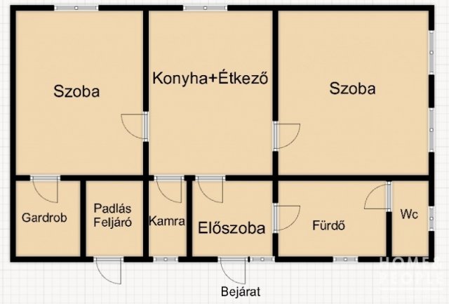 Eladó családi ház, Szegeden 41.99 M Ft, 2 szobás