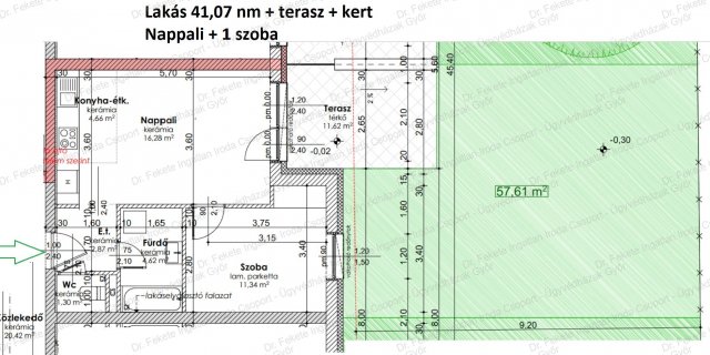 Eladó iroda, Győrött 33.99 M Ft, 2 szobás / költözzbe.hu