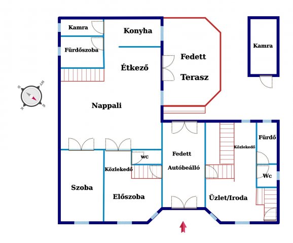 Eladó családi ház, Kecskeméten 76.9 M Ft, 5 szobás