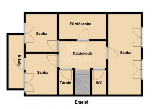 Eladó sorház, Vácon 74.9 M Ft, 4 szobás / költözzbe.hu