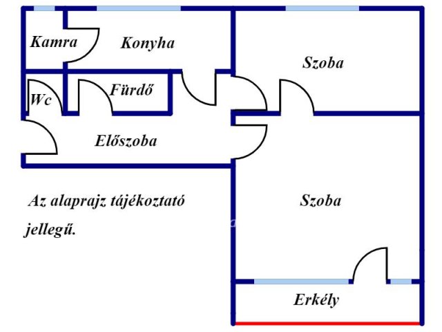 Eladó panellakás, Békéscsabán 19.9 M Ft, 2 szobás