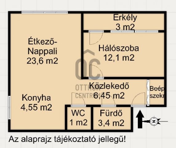 Eladó panellakás, Nagykanizsán 29.9 M Ft, 2 szobás