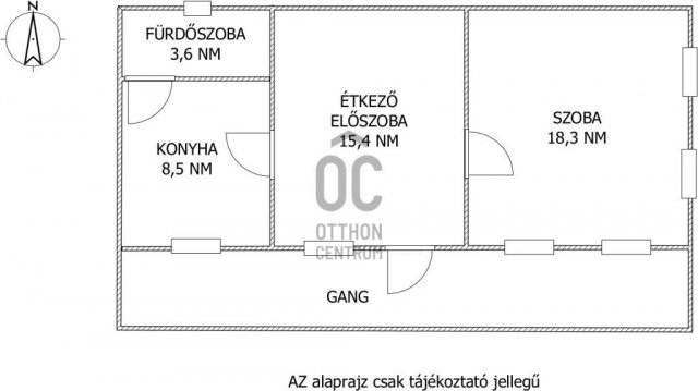 Eladó családi ház, Szurdokpüspökin 16 M Ft, 1 szobás