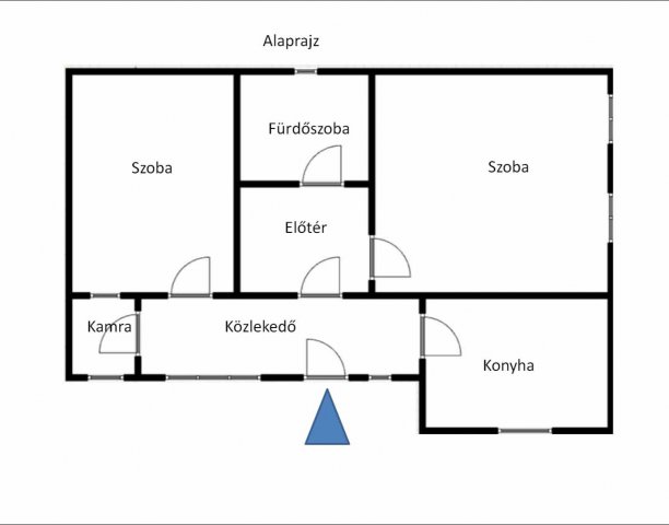 Eladó családi ház, Rákóczifalván 10.5 M Ft, 2 szobás