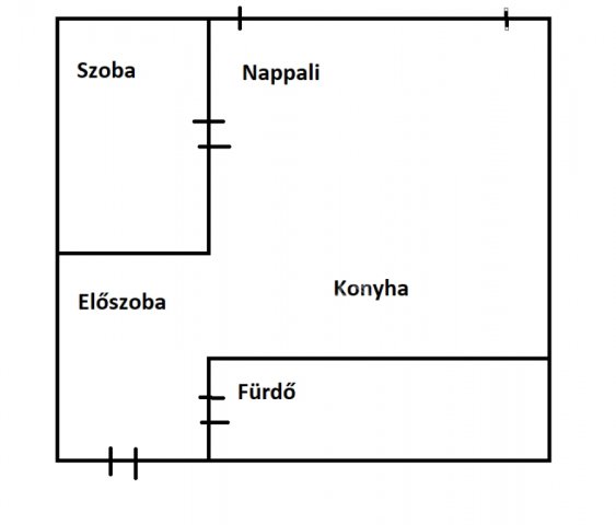 Eladó téglalakás, Budapesten, XX. kerületben 45 M Ft, 2 szobás