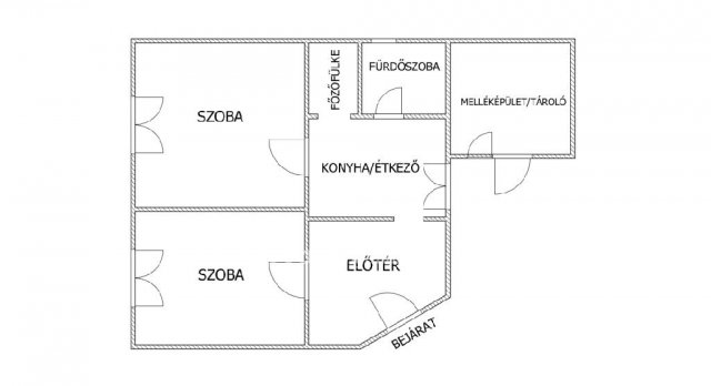 Eladó családi ház, Bükkzsércen 16.8 M Ft, 2 szobás