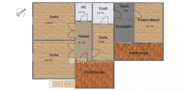 Eladó családi ház, Dömsödön 58 M Ft, 4 szobás