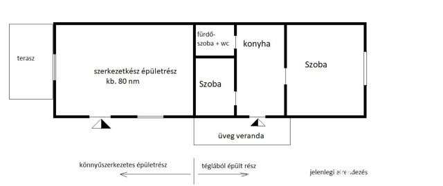 Eladó családi ház, Beleden 20.5 M Ft, 4 szobás