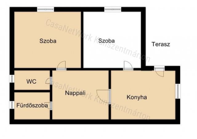 Eladó családi ház, Kunszentmártonban 12.9 M Ft, 3 szobás