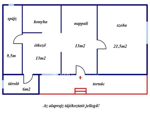 Eladó családi ház, Csányon 8.49 M Ft, 2 szobás