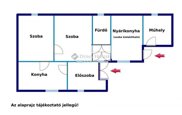 Eladó családi ház, Tiszakécskén 24.9 M Ft, 2 szobás