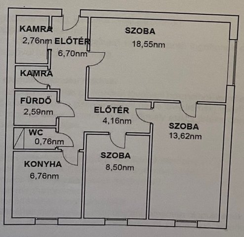 Eladó panellakás, Budapesten, XV. kerületben 47 M Ft, 2+1 szobás