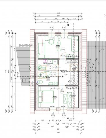 Eladó ikerház, Keszthelyen 98 M Ft, 4 szobás