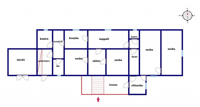 Eladó családi ház, Kapospulán 11.5 M Ft, 5 szobás