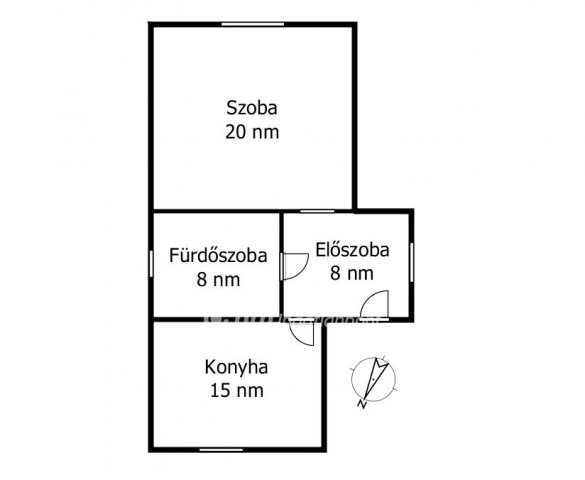 Eladó családi ház, Sajókazán 5 M Ft, 1 szobás