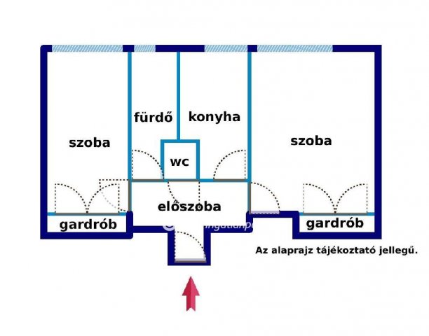 Eladó téglalakás, Miskolcon, Városház téren 21.49 M Ft