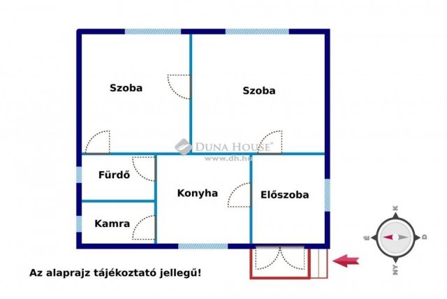 Eladó családi ház, Zalaegerszegen 26 M Ft, 2 szobás