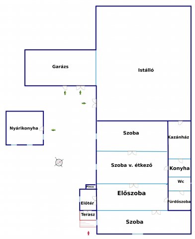 Eladó családi ház, Cegléden 18 M Ft, 3 szobás