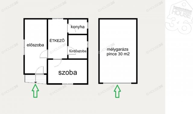 Eladó családi ház, Kecskeméten 29.9 M Ft, 1 szobás