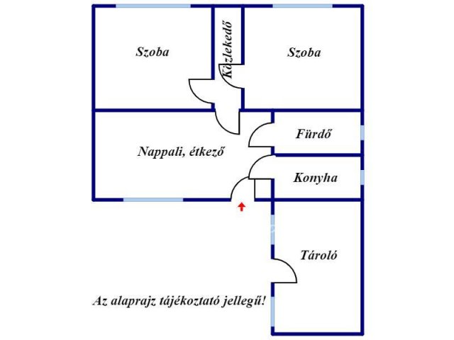 Eladó családi ház, Makón 19.9 M Ft, 3 szobás