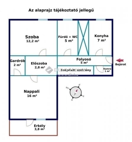 Eladó téglalakás, Gödöllőn 54 M Ft, 2 szobás