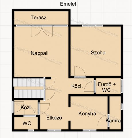 Eladó családi ház, Balatonalmádiban 105 M Ft, 4 szobás