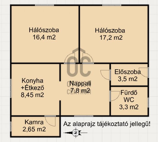 Eladó családi ház, Fityeházon 17.9 M Ft, 2 szobás