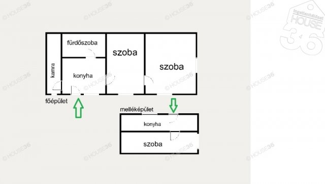 Eladó családi ház, Kecskeméten 21 M Ft, 3 szobás