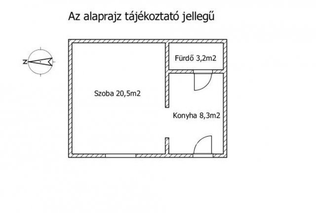 Eladó téglalakás, Budapesten, X. kerületben 27.9 M Ft, 1 szobás