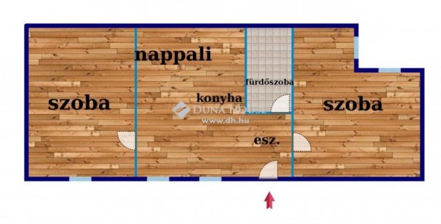 Eladó téglalakás, Budapesten, VI. kerületben 70 M Ft, 3 szobás