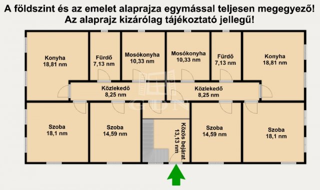 Eladó családi ház, Tóalmáson 55 M Ft, 8 szobás