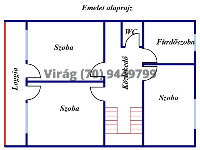 Eladó családi ház, Debrecenben 92.5 M Ft, 4 szobás