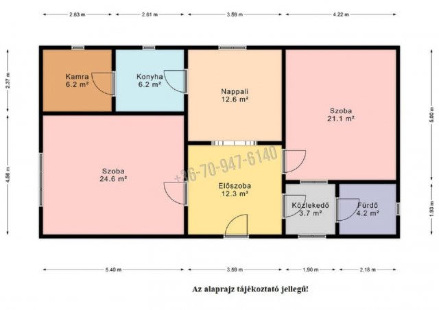 Eladó családi ház, Eleken, Kígyó utcában 10.9 M Ft, 2 szobás